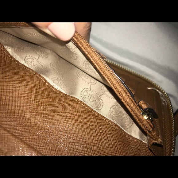 Michael Kors Leather Wristlet - Picture 3 of 8